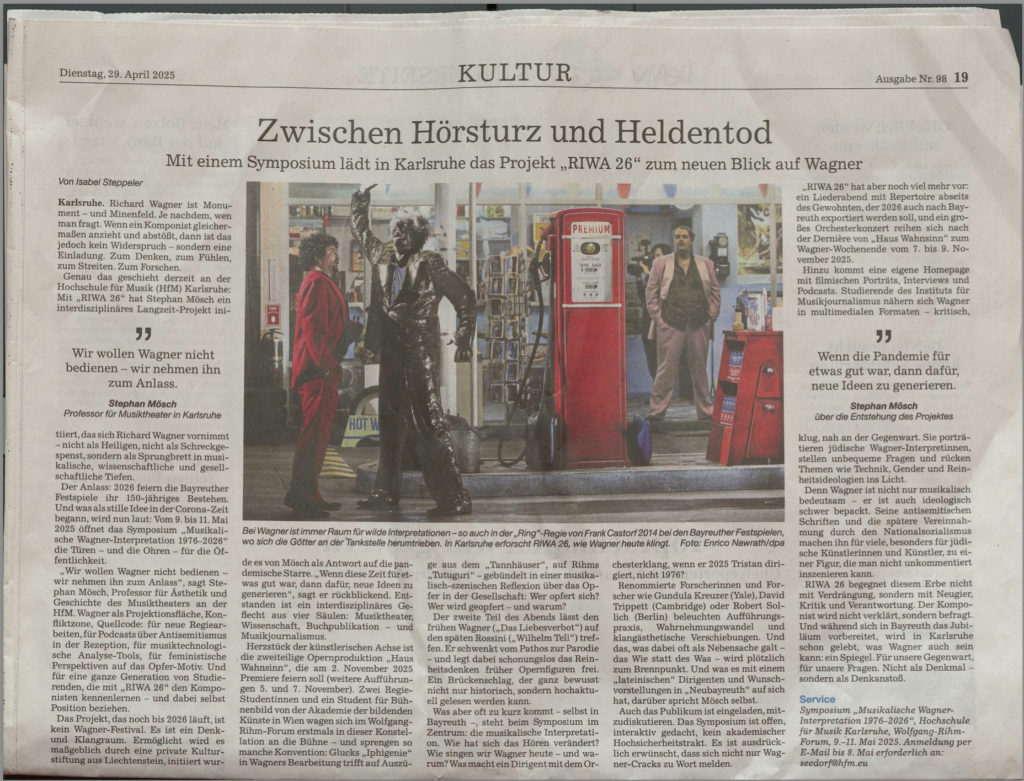 Bild Zeitungsartikel